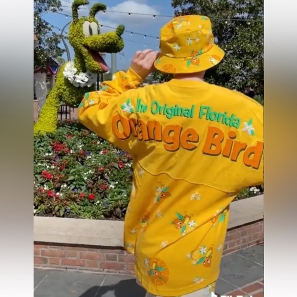 Disney EPCOT Orange Bird Spirit Jersey Food and Wine Festival Vacation Sz XL - Picture 9 of 9